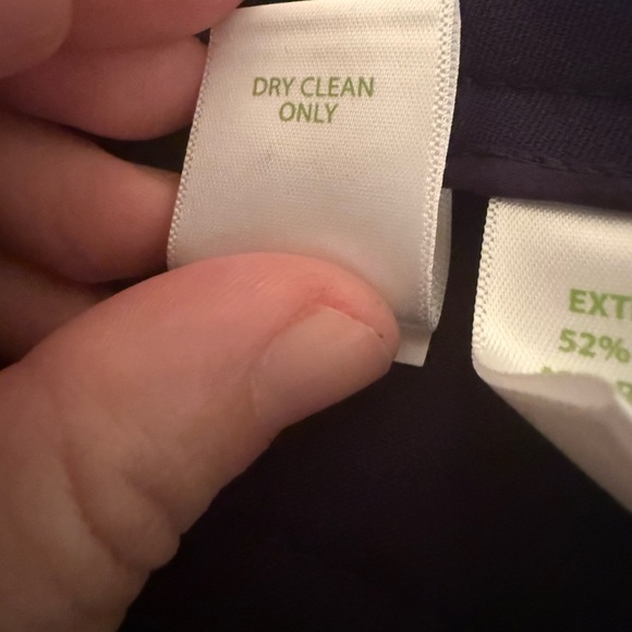 Lilly Pulitzer Luxury Capri Pants Size 4 True Navy Dress Pants Workwear - Picture 5 of 10